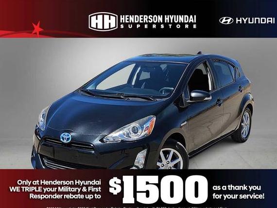 TOYOTA PRIUS C 2015 JTDKDTB37F1108625 image